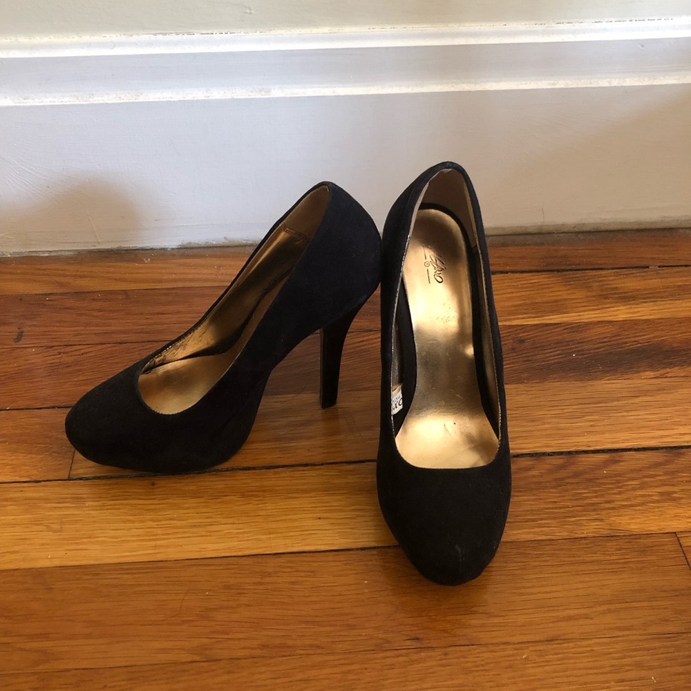 Black heels 4inch heels